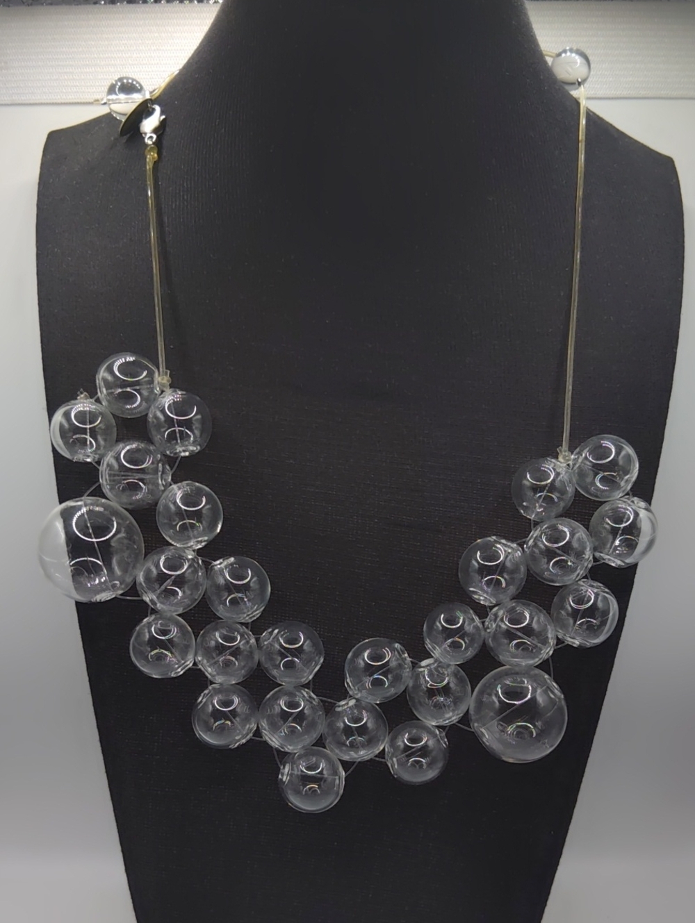 Murano Sent Bubble Blown Glass Necklace
